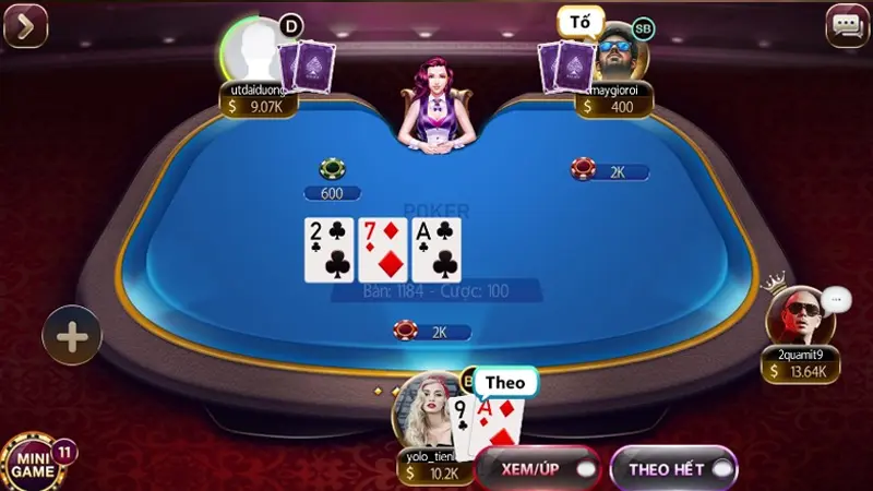 Hướng dẫn cá cược Poker V8Club - Nhà cái uy tín hàng đầu hiện nay.