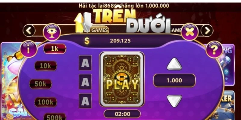 Nhiều game đơn giản có thể có quy luật nên hãy nắm bắt xu hướng